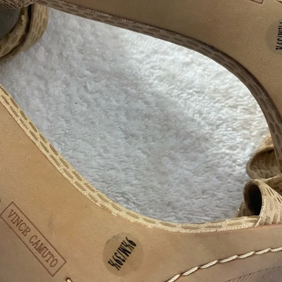 Vince Camuto Ankle Strap Open Toe Heel - Picture 5 of 7